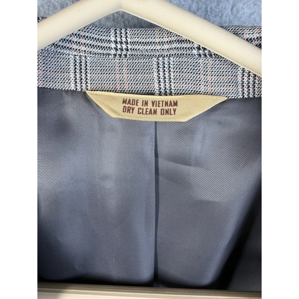 1926 Originals Blazer Mens 42R Gray Plaid Tweed Sport Coat Straight Fit‎